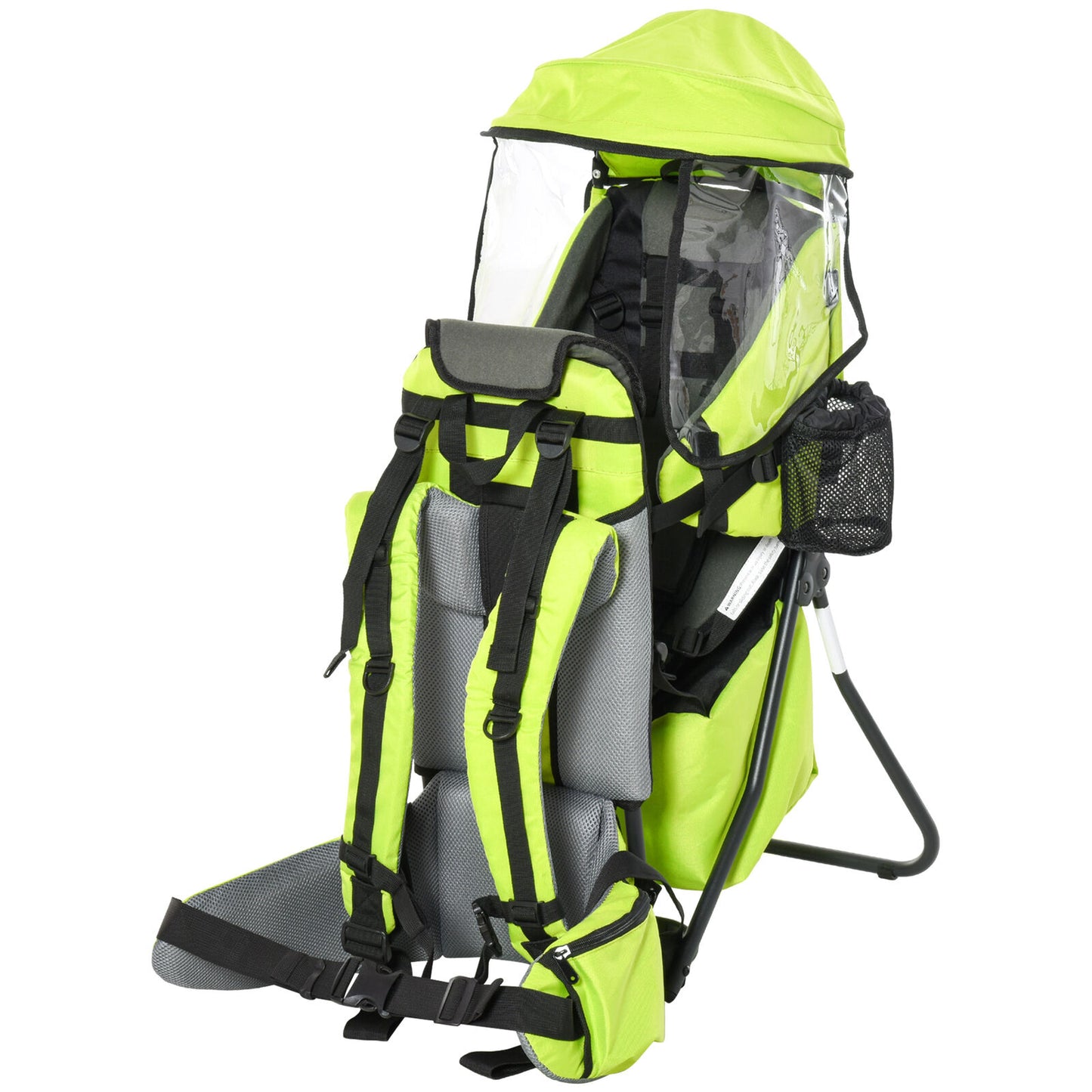 Top 3-in-1 Baby Hiking Backpack Carrier – Rain Cover + Storage | HOMCOM