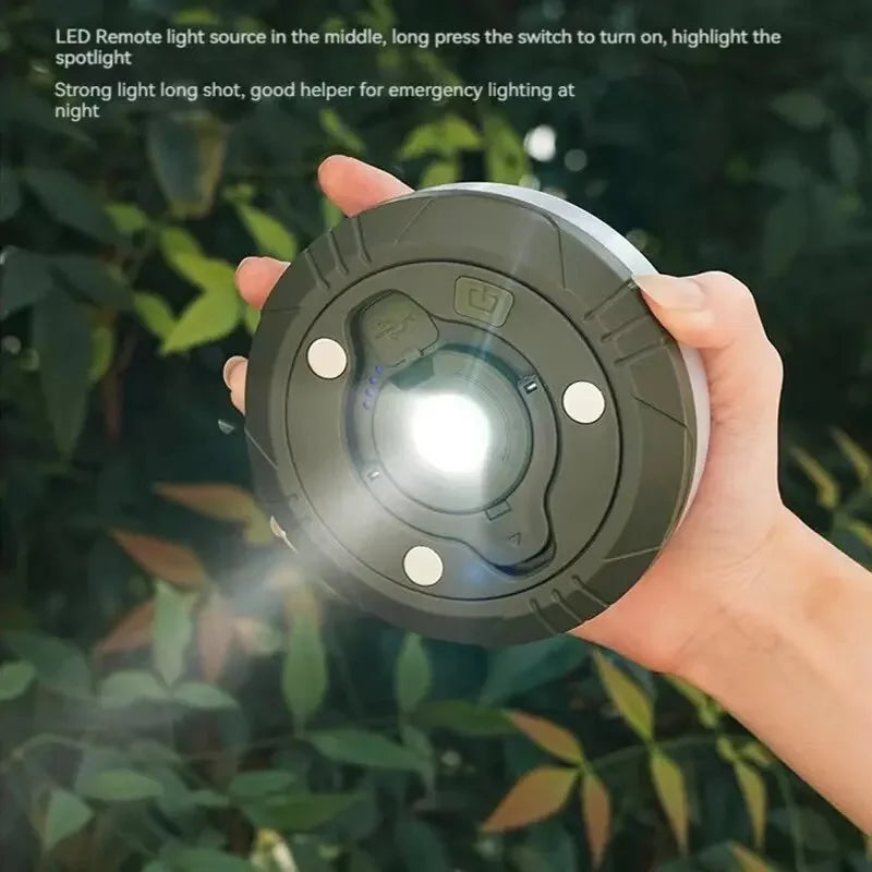 10M LED Camping Light Strip – Waterproof & Rechargeable
