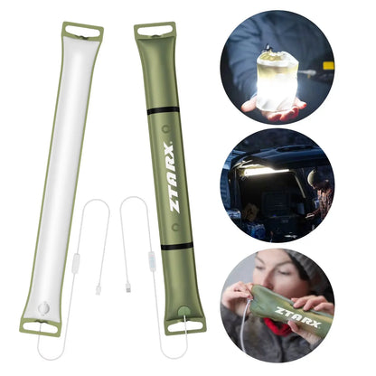 Solar Camping Light – Waterproof & Inflatable