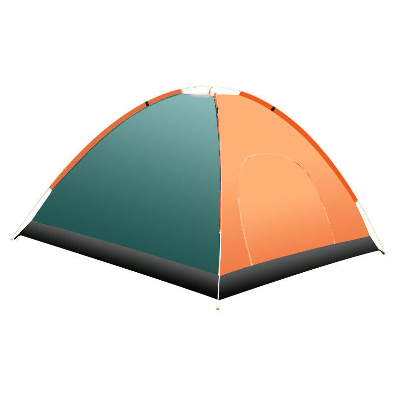 3 Man Automatic Instant Pop up Tent Double Door Camping Tent Waterproof Outdoor