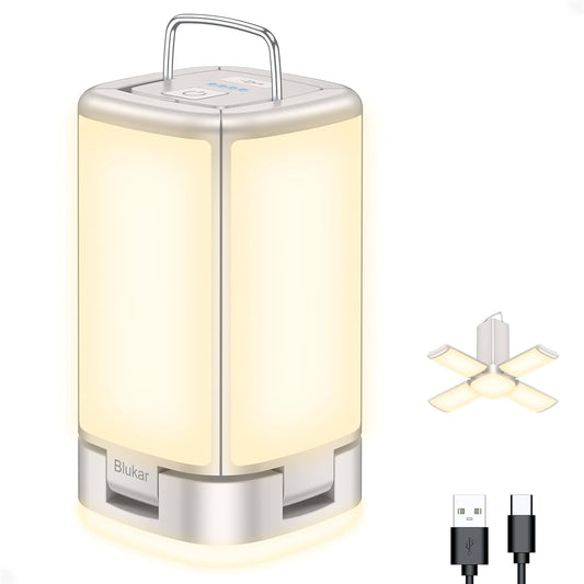 7-in-1 Camping Lantern – 4800mAh Rechargeable LED | Blukar