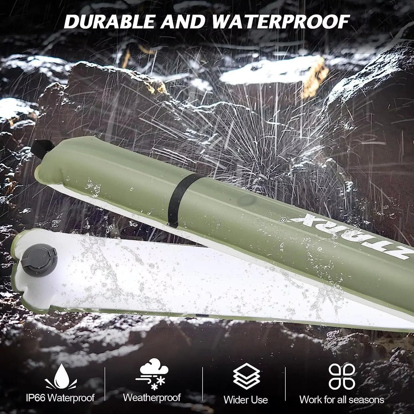 Solar Camping Light – Waterproof & Inflatable