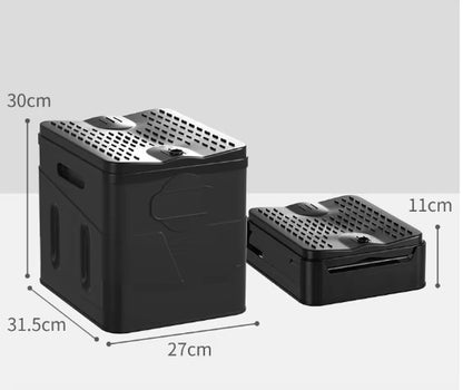 5-in-1 Portable Camping Toilet – Odor-Free & Foldable