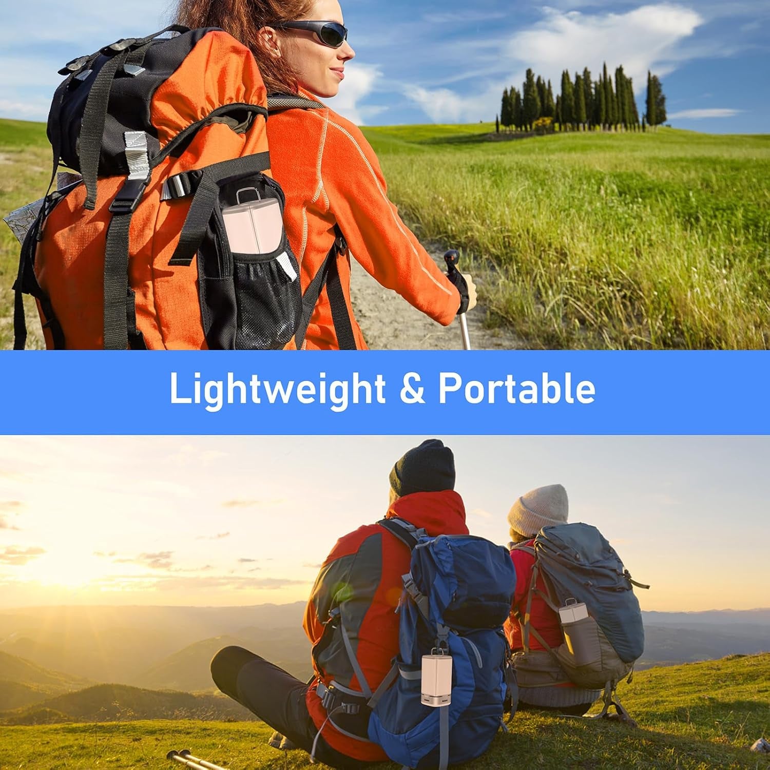 7-in-1 Camping Lantern – 4800mAh Rechargeable LED | Blukar