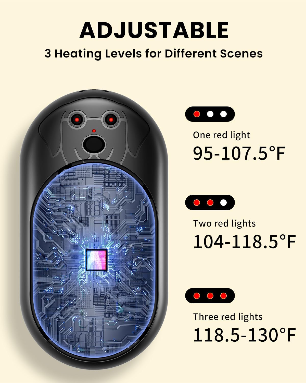 Adjustable Temperature Hand Warmers