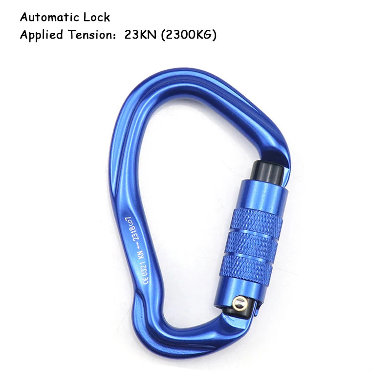 25KN Professional Climbing Carabiner – 2500KG Safety Lock