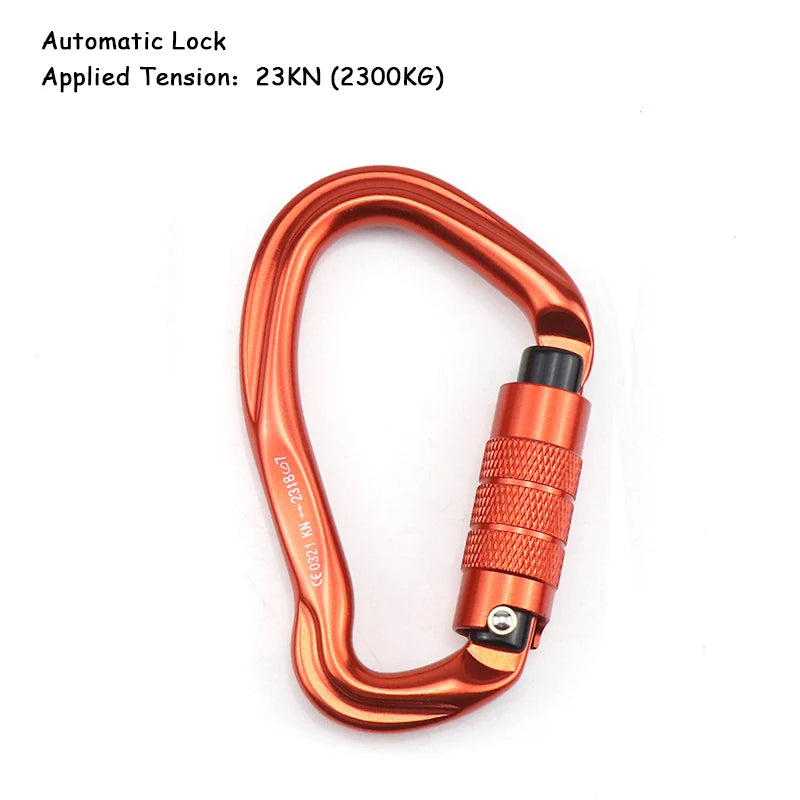 25KN Professional Climbing Carabiner – 2500KG Safety Lock