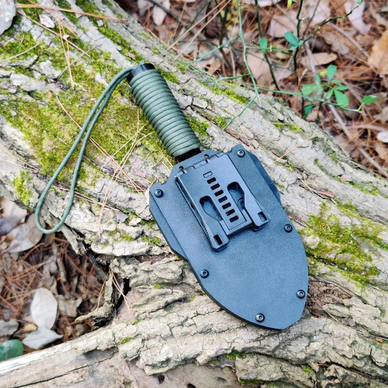 Essential 3-in-1 Tactical Shovel – Lightweight, Durable & Ready for Adventure