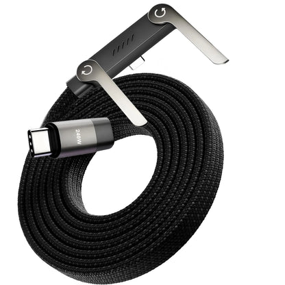 Stealth Wing™ - 240W Fast Charge Cable With Built-In Stand