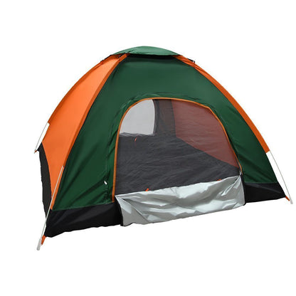 3-4 Man Automatic Instant Double Layer Pop up Camping Hiking Tent Waterproof