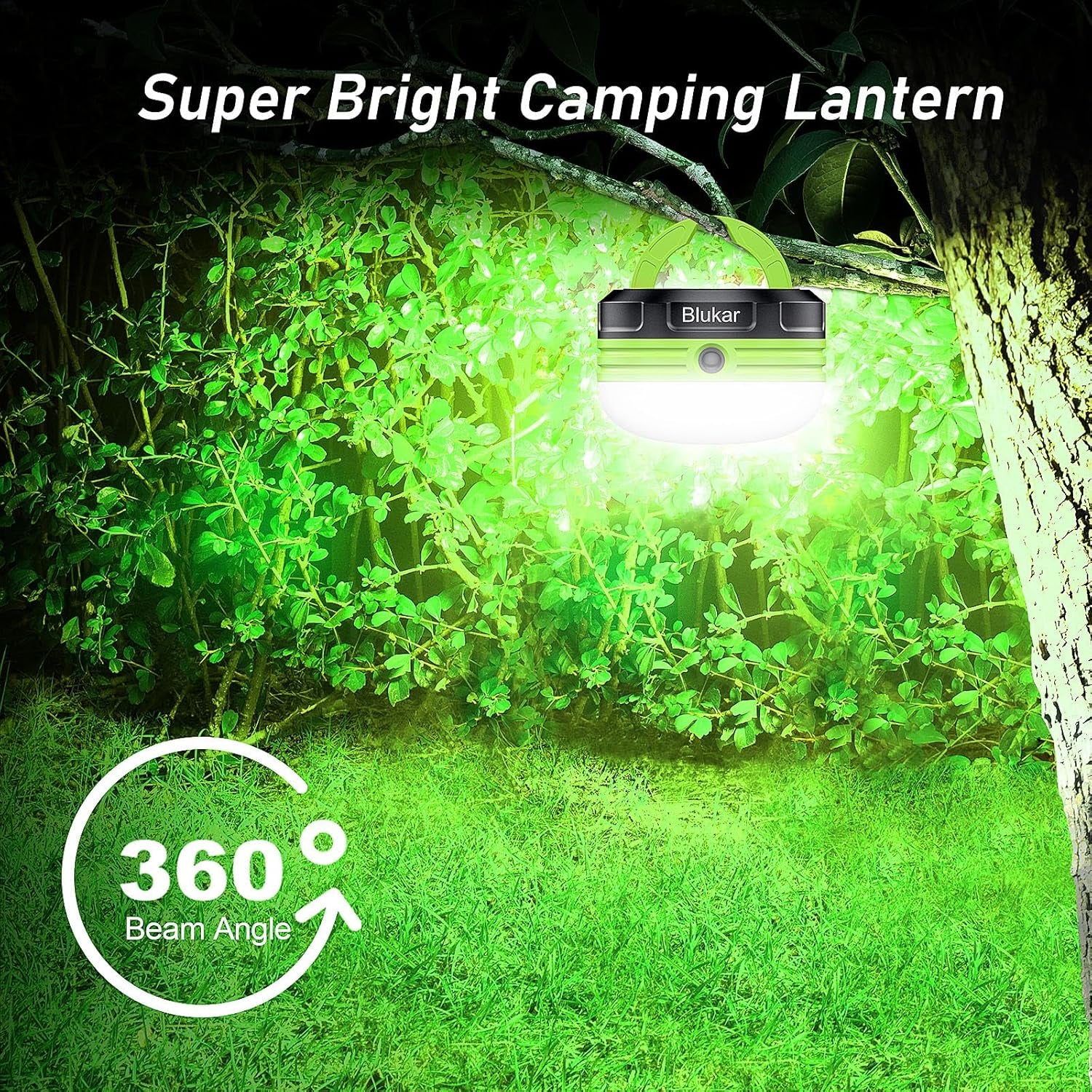3-in-1 LED Camping Lantern – 17-Hour Battery | Water-Resistant