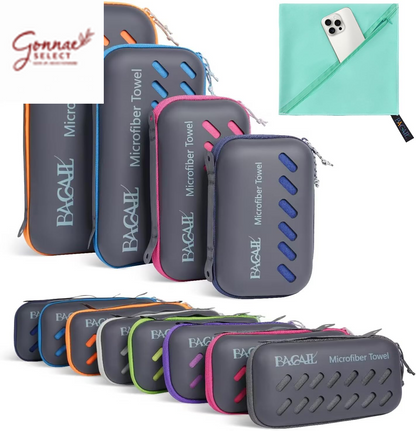 BAGAIL Microfiber Travel Towel – 10x Faster Drying